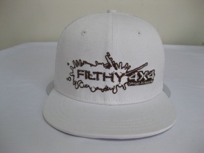 Flat Peak - Mesh - White - Large Logo.jpg