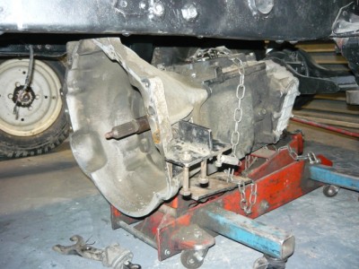 gearbox out...