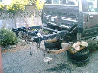 Rebuild of the rear end