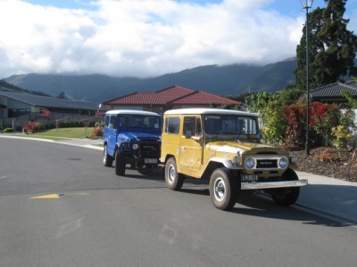 the yellow one is my old one and now in chch is a fj 1977