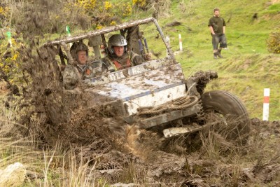 some mud action