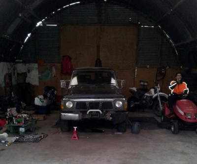 Just for the record the ride on does wheel stands from a stand still... I guess thats what happens when you put a 21hp motor in a 13hp chassis...