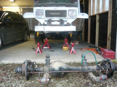 This front end has seen alot of water! (like the rear)