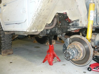 Front axle under the spotlight now