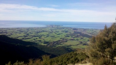 Kaikoura from Mt Fyfe