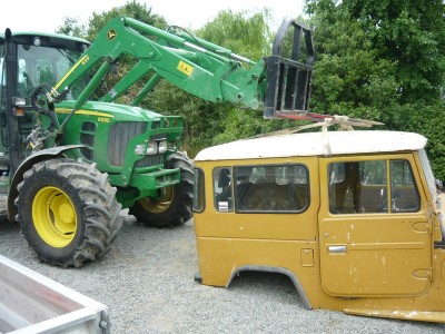 Getting ready to put body back on