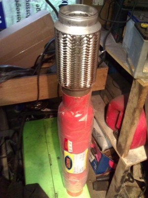3 inch flexy and Coby muffler