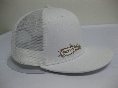 Flat Peak - Mesh - White - Small Logo.jpg