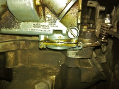You can see here where the screw is missing and Ive glued it together.