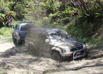 First time stuck enough that a tow was difficult. lol