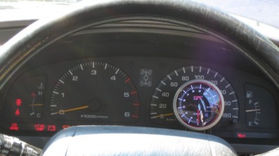 installed, upside no warning lights blocked - will not attract attention, down side, odometer and trip meter blocked