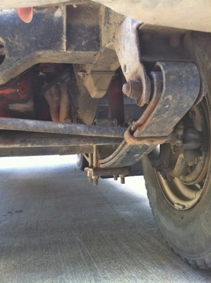 front passenger side