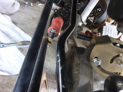 Steering dampener rough position.