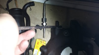 I was planning on installing the thermocouple probe into the area where the EGR pipe connected to the exhaust.  Does the probe look long enough to give me meaningful EGT readings?