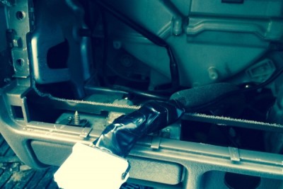 All wires spliced in to correct wires...