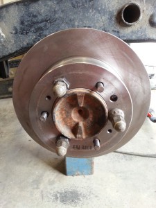 Disc with spacer