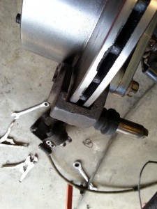 Cradle to disc gap
