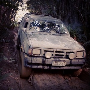 Gotta little bit stuck up Odlins Road haha
