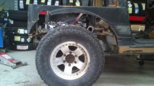 Rear gaurd re chop