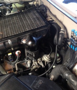 Water temp wiring routing