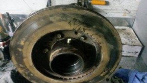 Rotor back on and nipple in place
