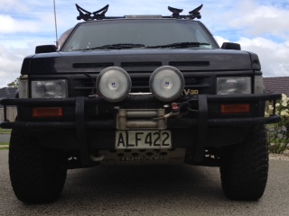 As it is now. still not finished with the bullbar, needs work. but functional.