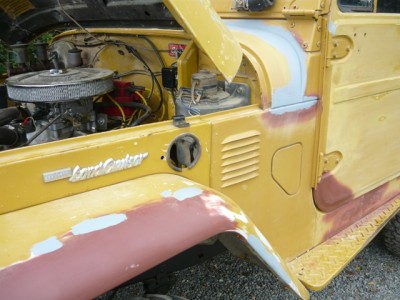none of it is bog, but making sure we use plenty of primer to kill any rust from small scratchs...